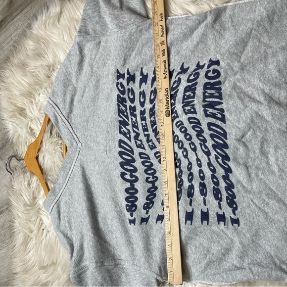 Aerie‎ Wonder V-Neck Sweatshirt Gray - Picture 7 of 8